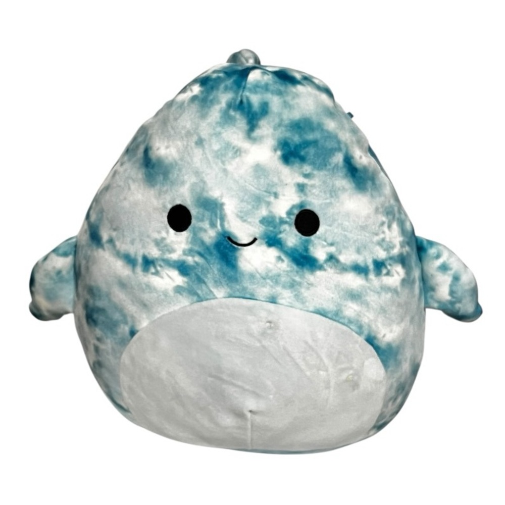 Squishmallows 11"‎ Danika the Blue Crinkle Tie-Dye Dolphin